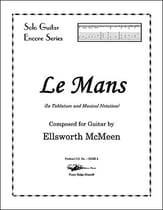 Le Mans Guitar and Fretted sheet music cover